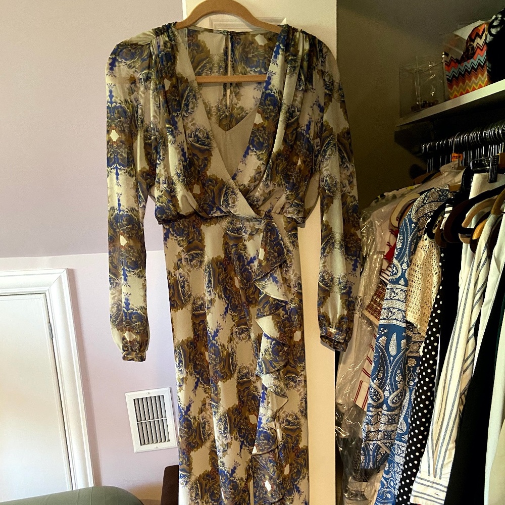 Womens designer special occasion maxi dress